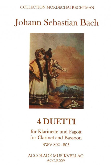 Vorderes Coverbild 4 Duetti BWV 802-805 