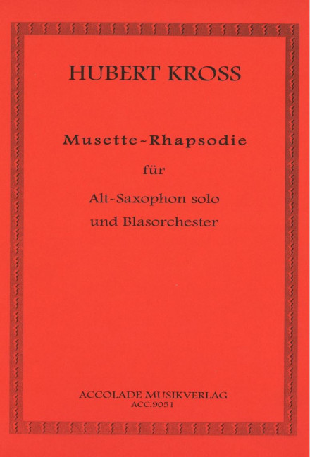Vorderes Coverbild Musette-Rhapsodie 