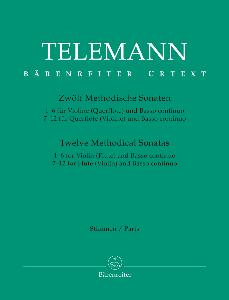 Vorderes Coverbild Zwölf Methodische Sonaten