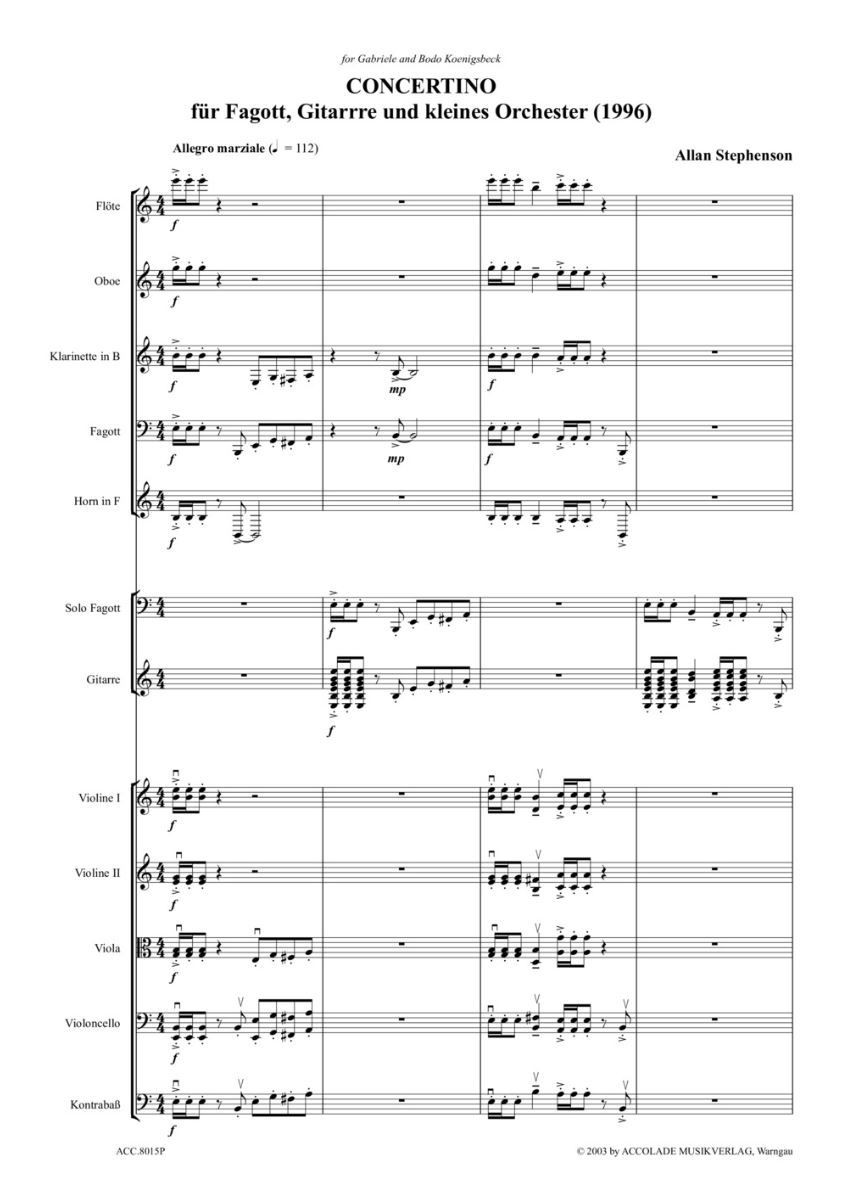Anderes Coverbild Concertino 