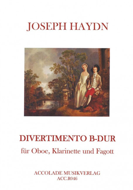 Vorderes Coverbild Divertimento B-Dur 