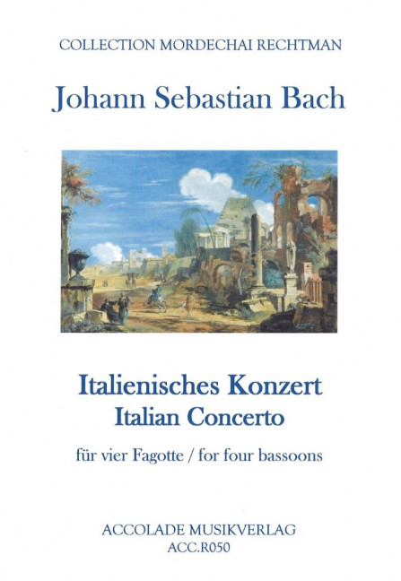 Vorderes Coverbild Italienisches Konzert BWV 971 