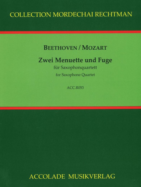 Vorderes Coverbild Zwei Menuette und Gigue 