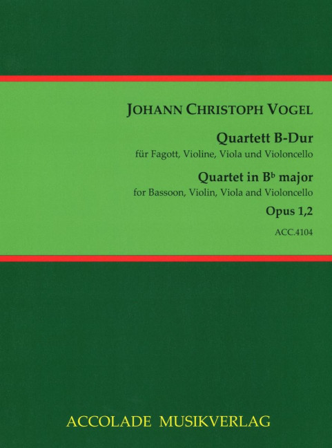 Vorderes Coverbild Quartett op. 1,2 