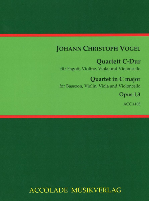 Vorderes Coverbild Quartett op. 1,3 