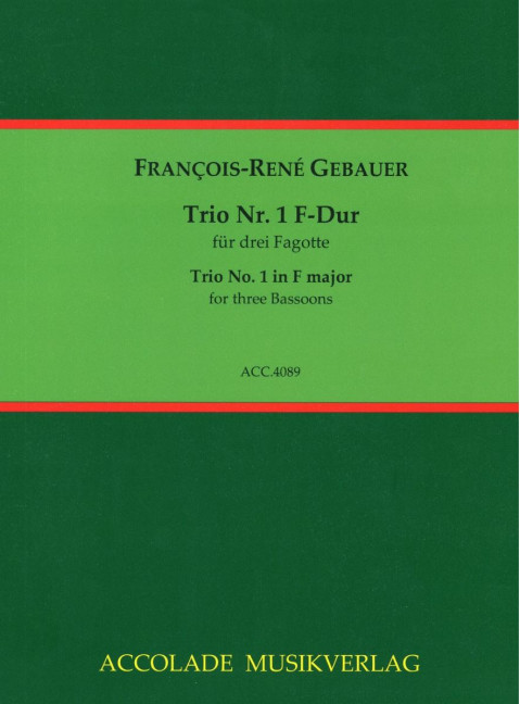 Vorderes Coverbild Trio Nr. 1 