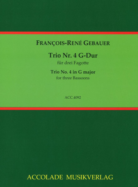 Vorderes Coverbild Trio Nr. 4 