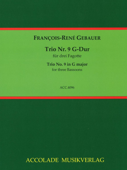 Vorderes Coverbild Trio Nr. 9 