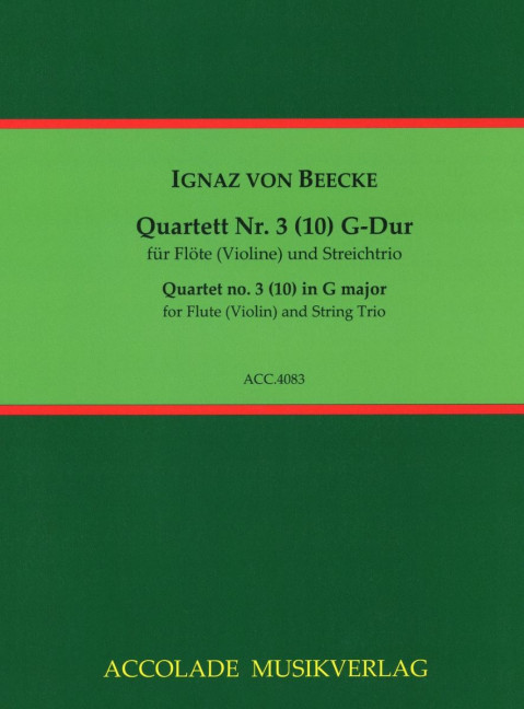 Vorderes Coverbild Quartett Nr. 3 (10) 