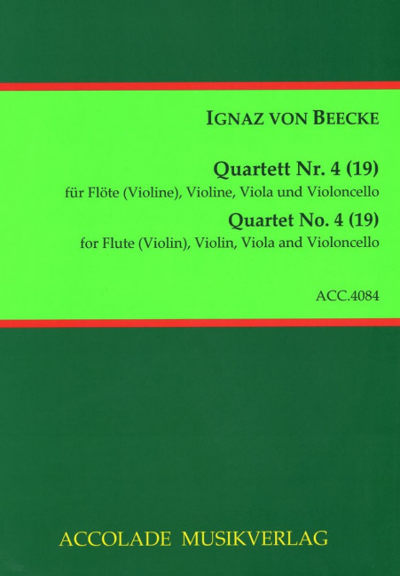 Vorderes Coverbild Quartett Nr. 4 (19) 