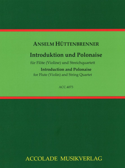 Vorderes Coverbild Introduktion und Polonaise 