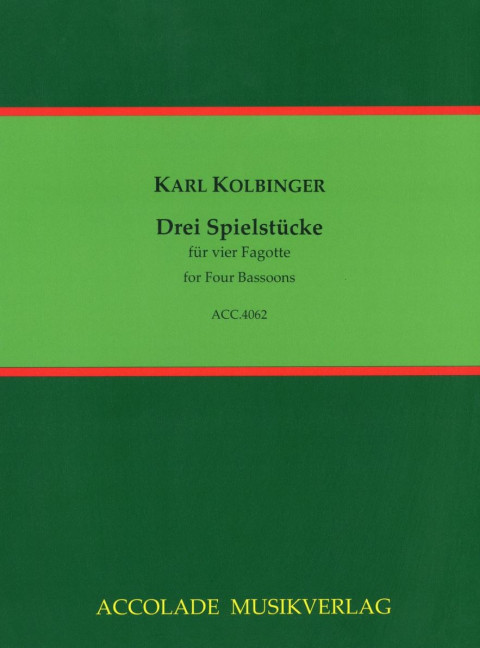 Vorderes Coverbild Drei Spielstücke 