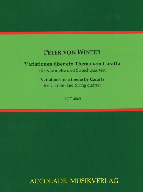 Vorderes Coverbild Variationen über ein Thema von Caraffa 