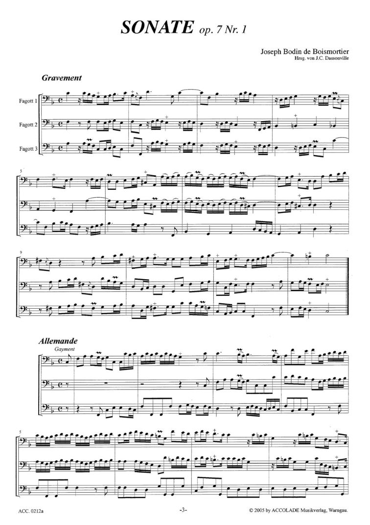 Anderes Coverbild 6 Sonaten op. 7, 1-3 Band 1