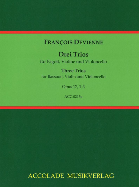 Vorderes Coverbild 6 Trios 1 op. 17, 1-3 Band 1