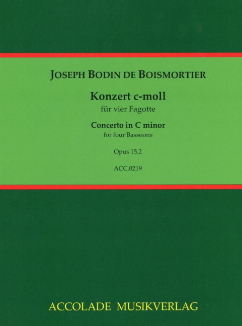 Vorderes Coverbild Konzert c-Moll op.15,2 