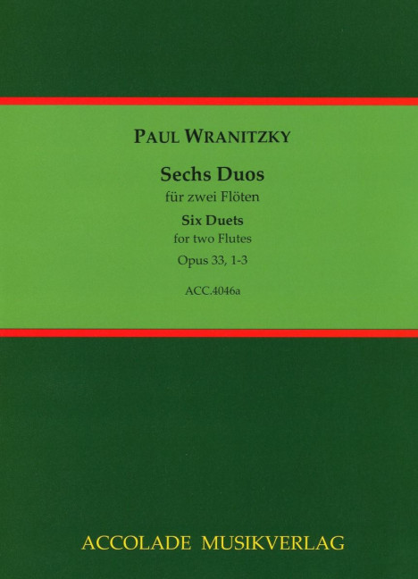 Vorderes Coverbild Sechs Duos (1-3) op. 33 Band 1