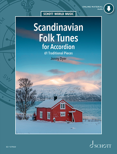Vorderes Coverbild Scandinavian Folk Tunes for Accordion 