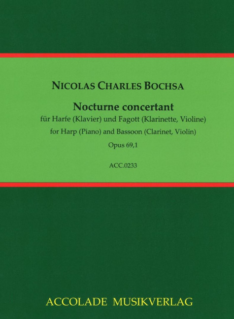 Vorderes Coverbild Nocturne concertant op. 69,1 