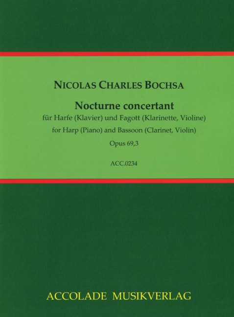 Vorderes Coverbild Nocturne concertant op. 69,3 