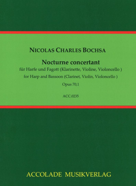 Vorderes Coverbild Nocturne concertant op. 70,1 