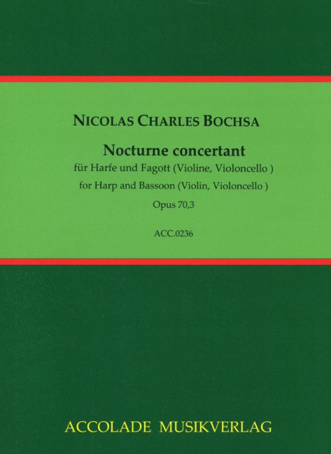 Vorderes Coverbild Nocturne concertant op. 70,3 