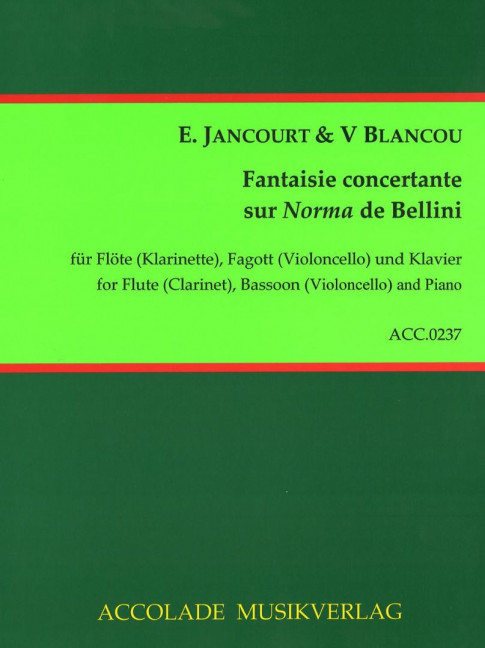 Vorderes Coverbild Fantaisie concertante über "Norma" von Bellini 