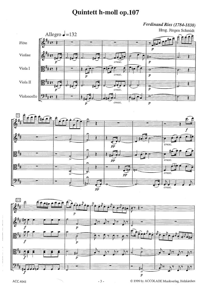 Anderes Coverbild Quintett op.107 