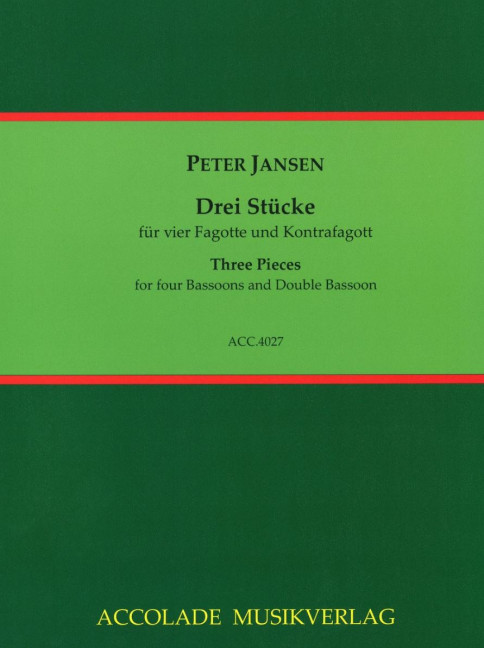 Vorderes Coverbild Drei Stücke 