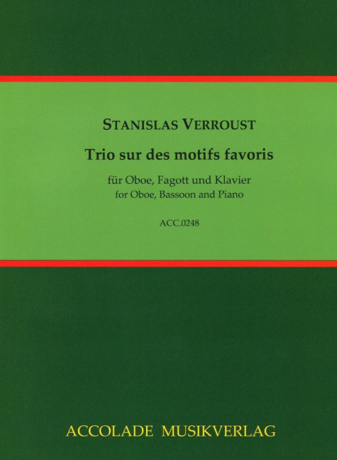 Vorderes Coverbild Trio sur des motifs favoris op. 72 
