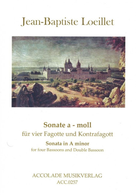 Vorderes Coverbild Sonate a-moll 