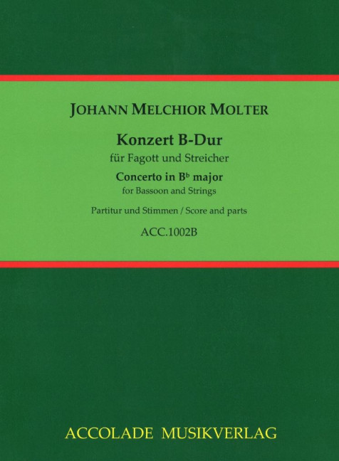 Vorderes Coverbild Konzert B-Dur 