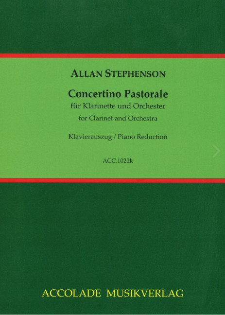 Vorderes Coverbild Concertino pastorale 