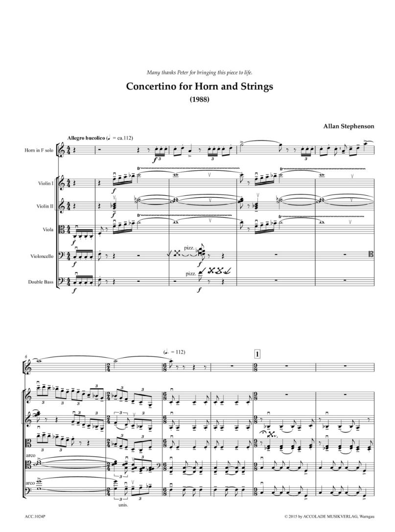 Anderes Coverbild Concertino 
