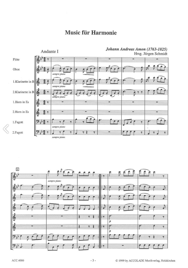 Anderes Coverbild Music für Harmonie 