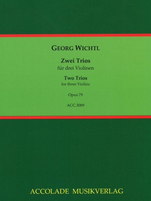 Vorderes Coverbild Zwei Trios op. 79 