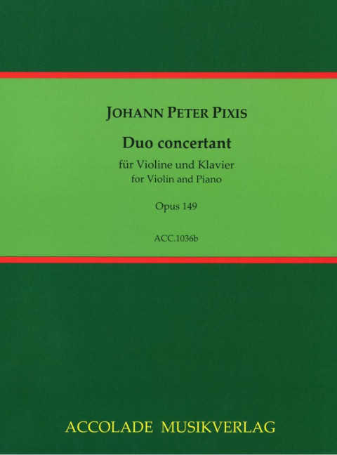 Vorderes Coverbild Duo concertant op. 149 