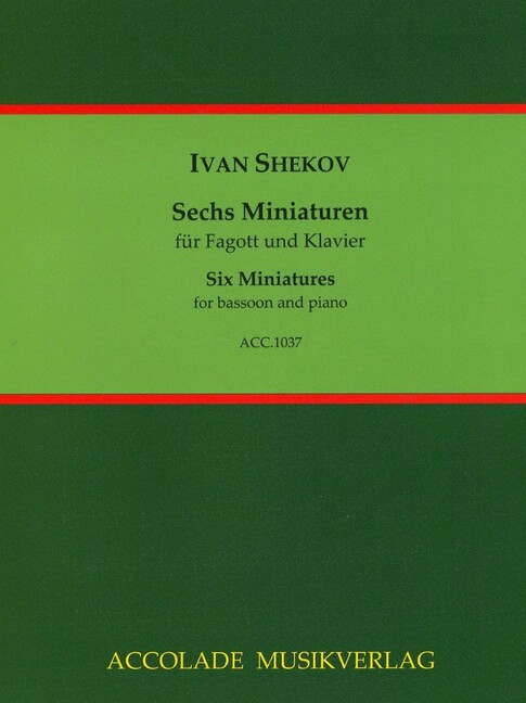 Vorderes Coverbild 6 Miniaturen op. 81 