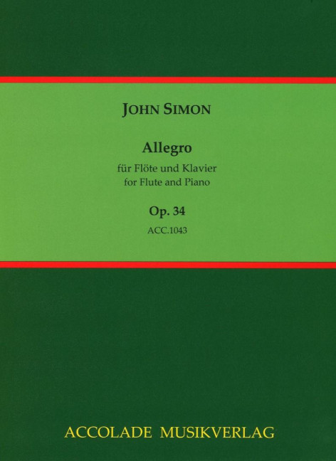 Vorderes Coverbild Allegro op. 34 