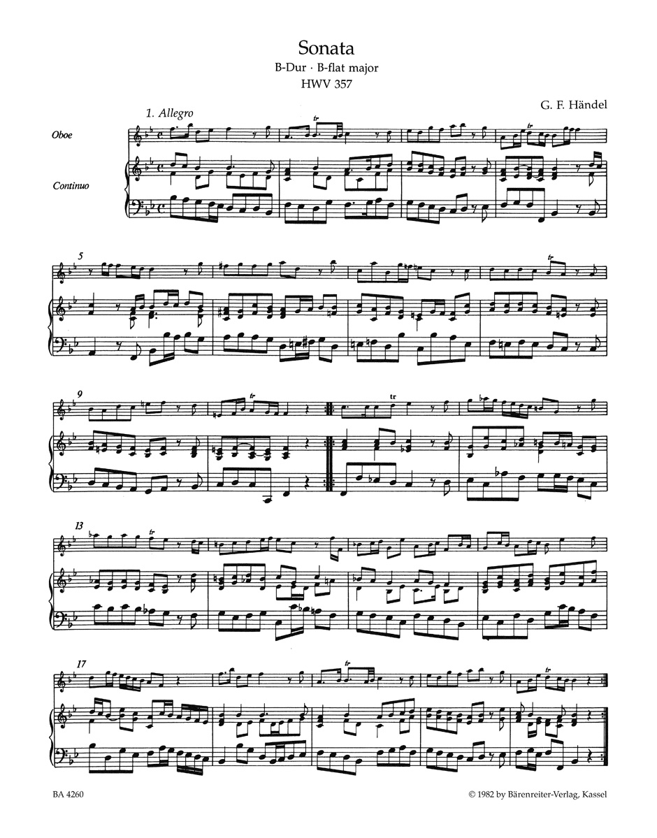 Anderes Coverbild Sämtliche Sonaten für Oboe und Basso continuo