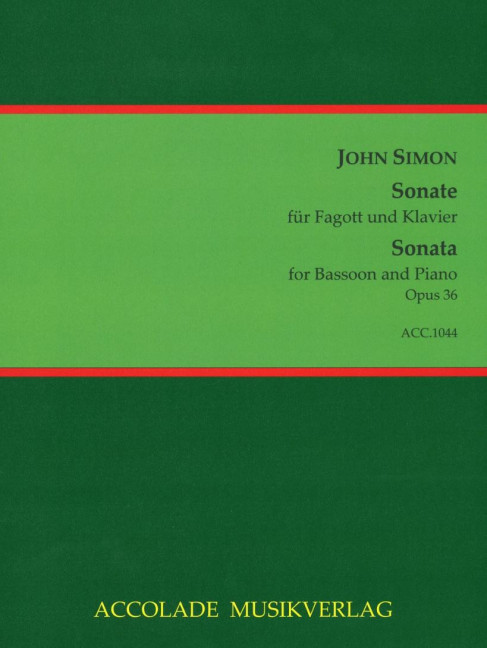 Vorderes Coverbild Sonate op. 36 