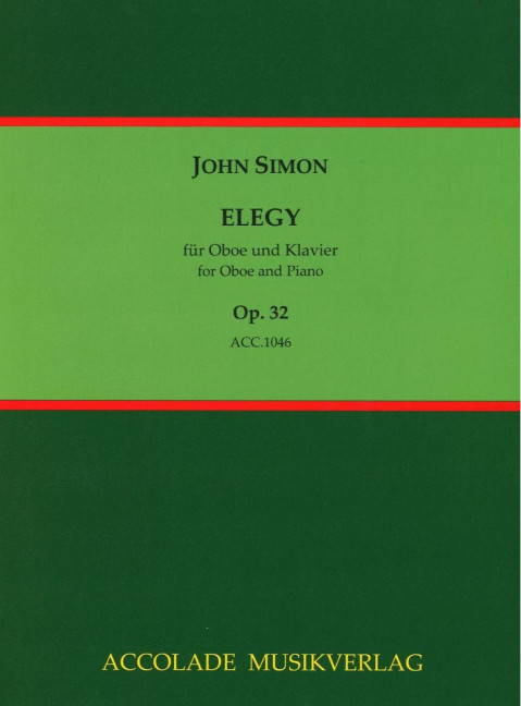 Vorderes Coverbild Elegy op. 32 