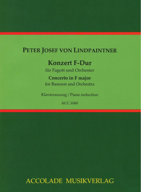 Vorderes Coverbild Konzert F-Dur 