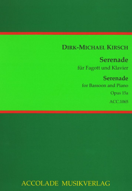 Vorderes Coverbild Serenade op. 15a 