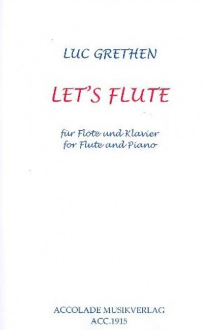 Vorderes Coverbild Let's Flute 