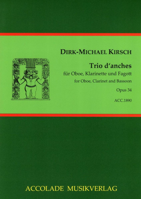 Vorderes Coverbild Trio d'anches 