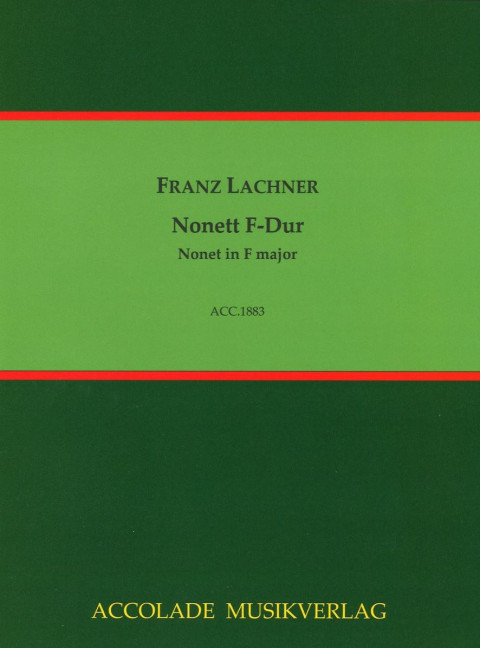 Vorderes Coverbild Nonett F-Dur 