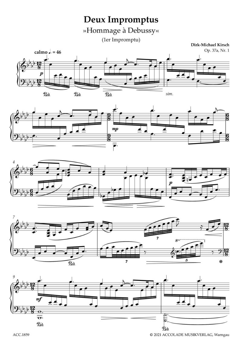 Anderes Coverbild Deux Impromptus op. 37a 