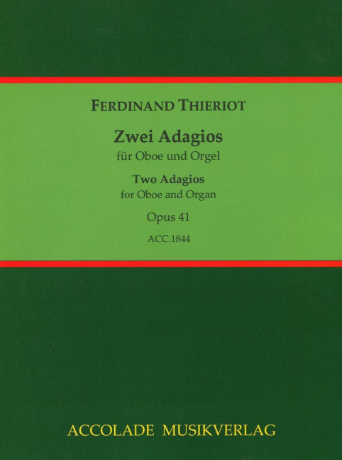 Vorderes Coverbild Zwei Adagios 