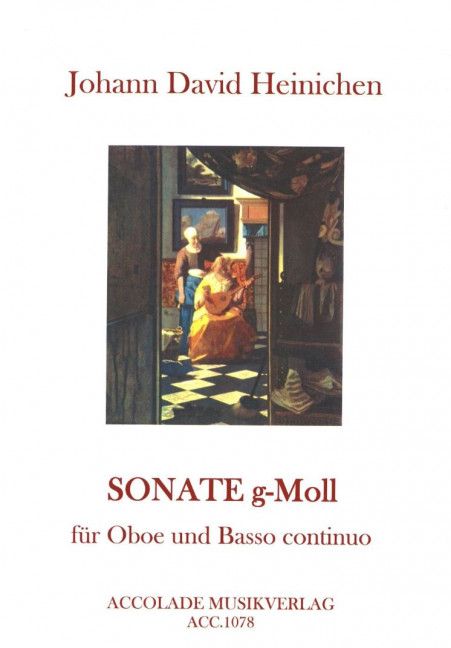 Vorderes Coverbild Sonate g-moll 